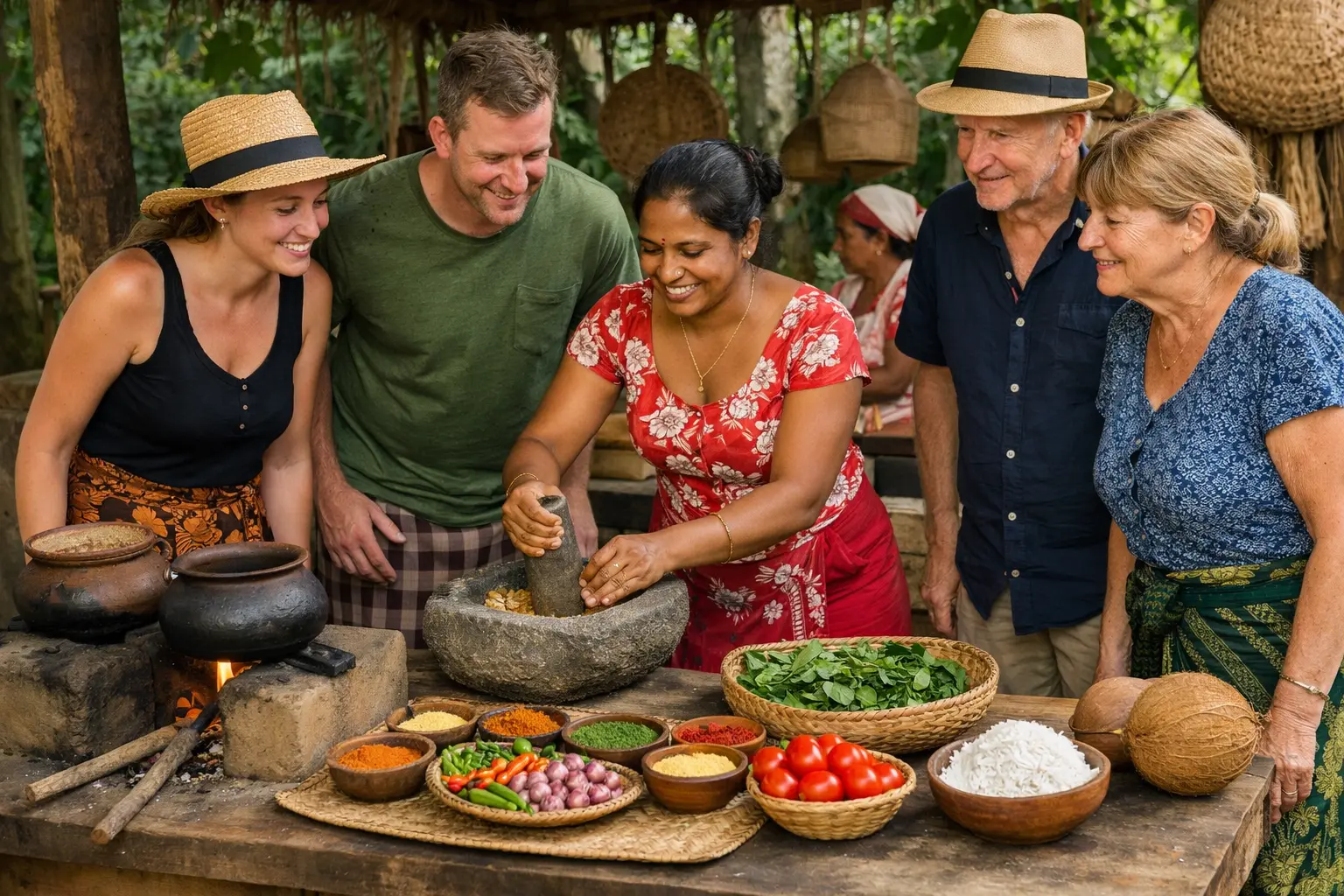 Traditional Sri Lankan Cooking Tour